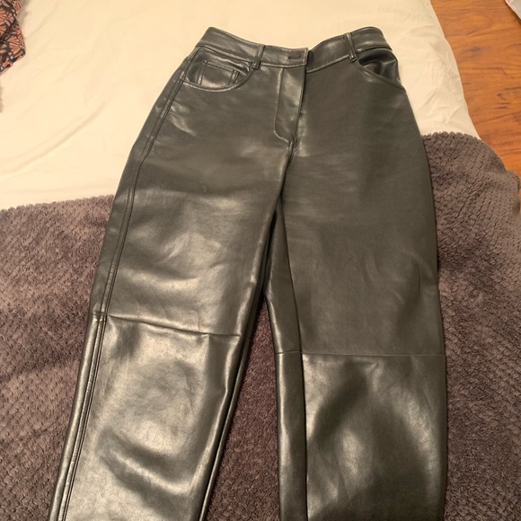 Wilfred Free Vegan Leather Pants - Picture 3 of 4
